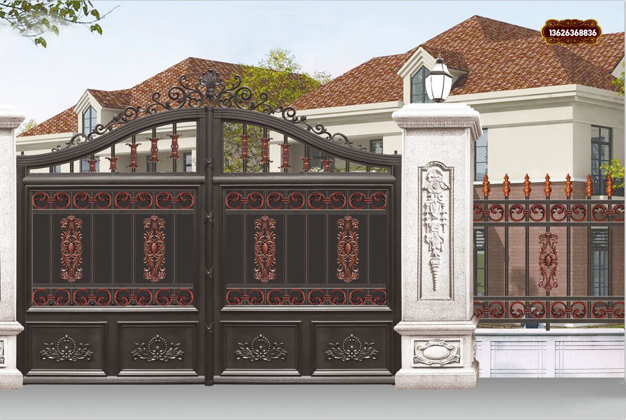 別墅鋁藝大門維護(hù)方法正確可以延長其使用時間