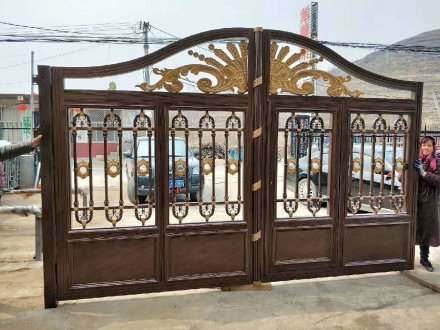 別墅鋁藝大門如何選擇與保養